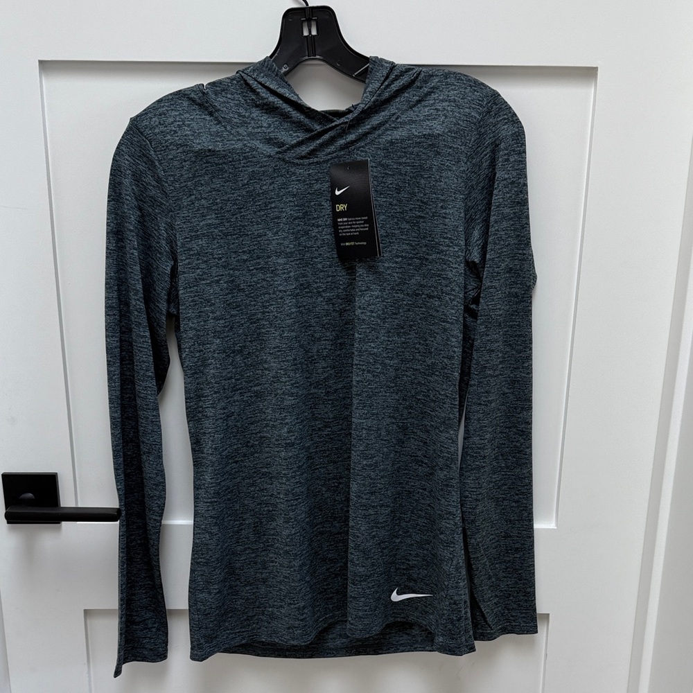 Nike Charcoal Long Sleeve Hoodie
